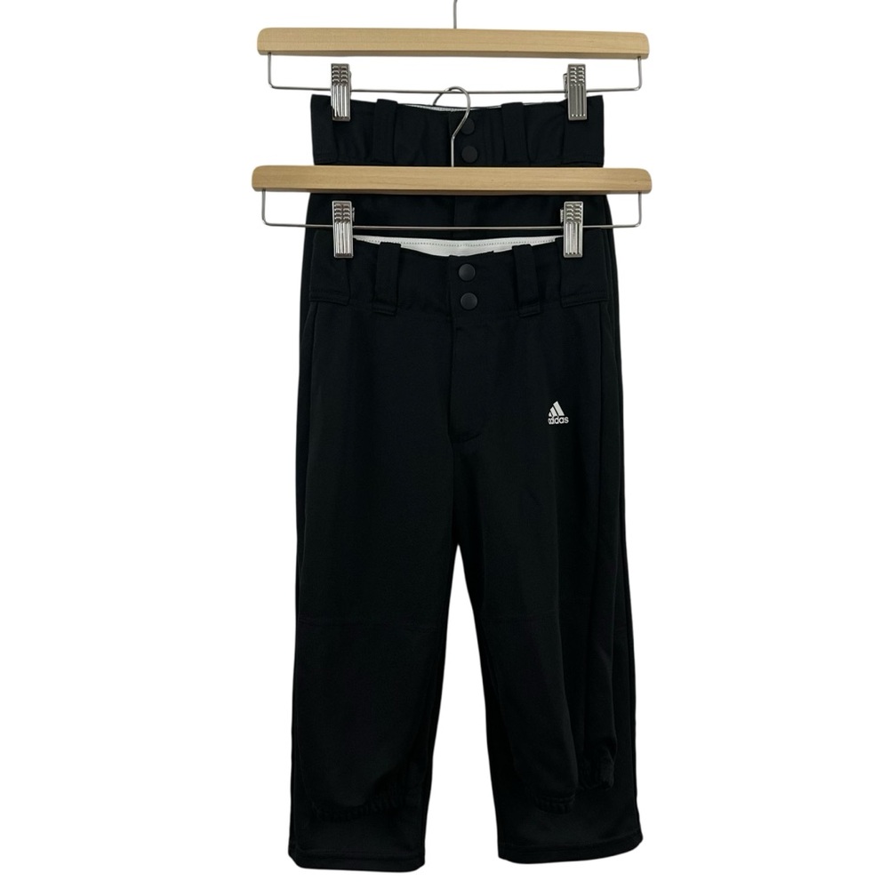 Adidas Kids Black White Pants Size XS